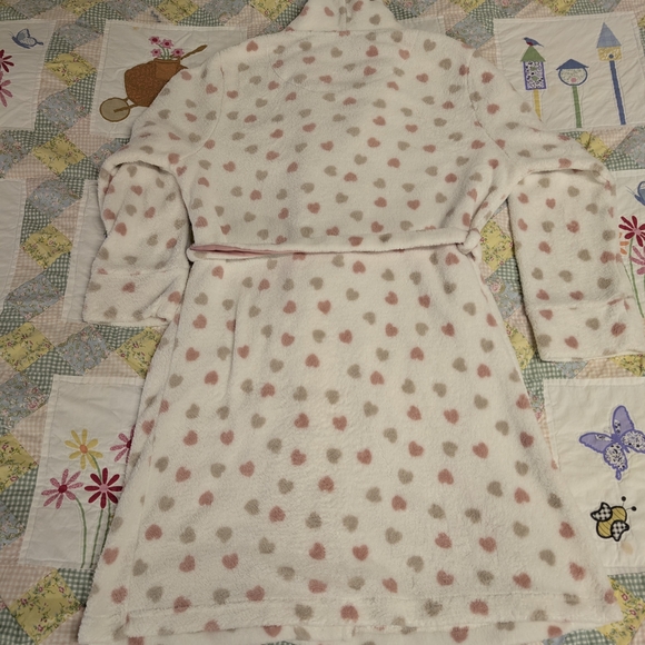 Cozy Heart Patterned Women's Robe - Picture 4 of 4